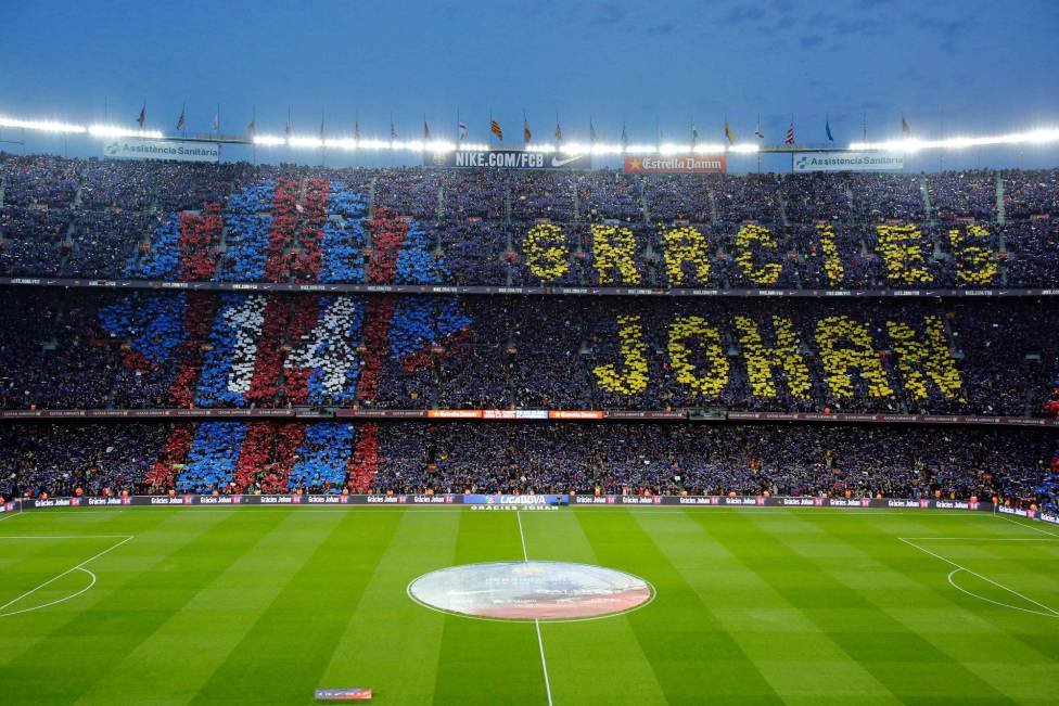 Barcelona Real Madrid Gracies Johan Barcelona In Moving