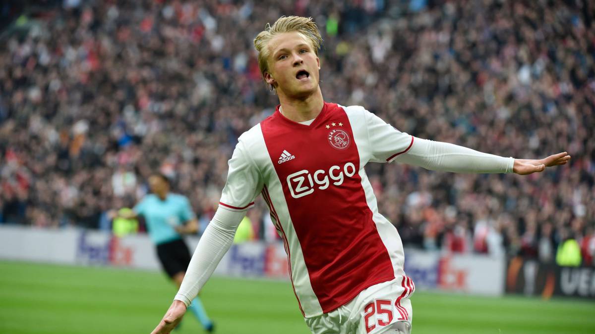 Ajax 4-1 Lyon match report, goals 