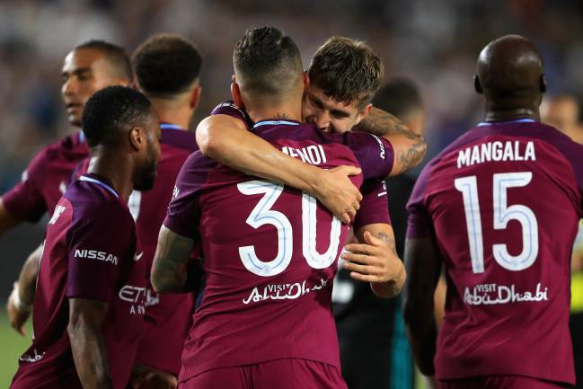 Man City Romp To 4 1 Friendly Icc Win Over Real Madrid As Com