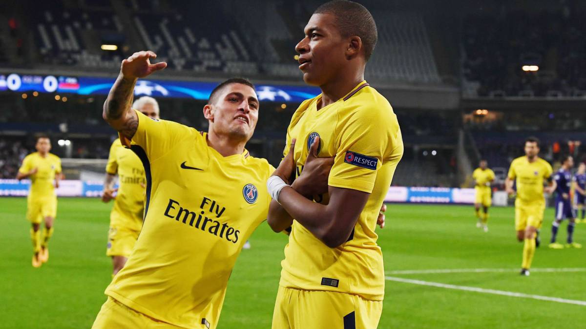 Anderlecht 0 4 Psg Champions League As It Happened Match Report Goals As Com