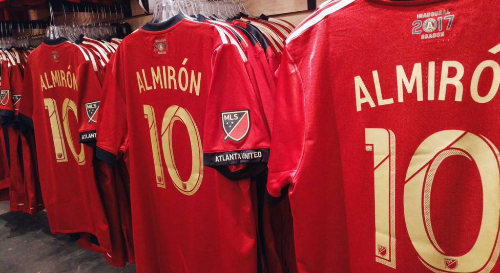 atlanta united almiron jersey