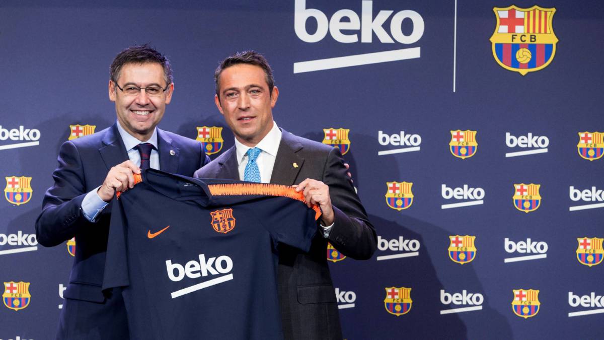 Barcelona Name Turkish Firm Beko As Training Kit Partner As Com