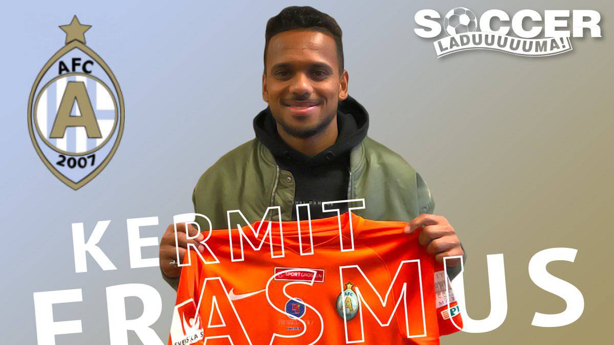 South African Striker Erasmus Signs For Afc Eskilstuna In Swedish