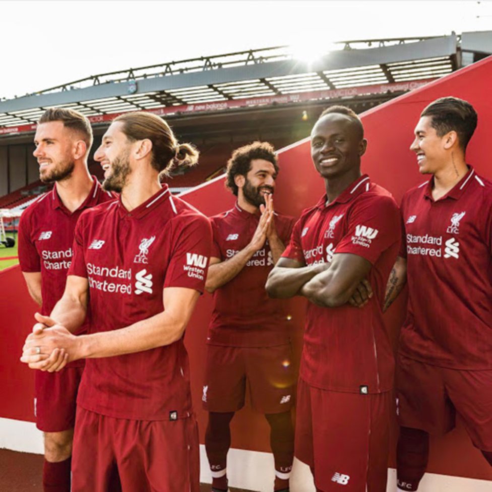 Liverpool Unveil New 18 19 Season Home Kit As Com