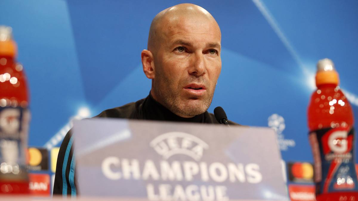 Zidane: "We won't shit ourselves against Bayern" - AS.com