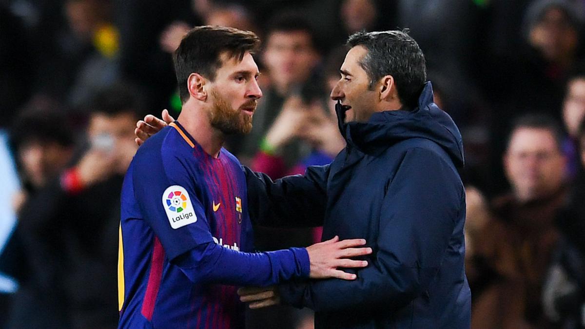 Valverde defends Messi rotation - AS.com