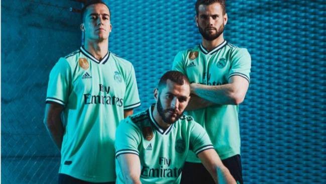 green real madrid jersey