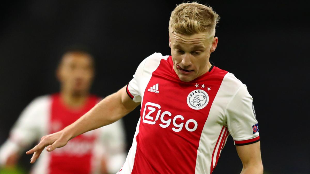 Van de Beek: Barcelona and Real Madrid target Ajax star - AS.com