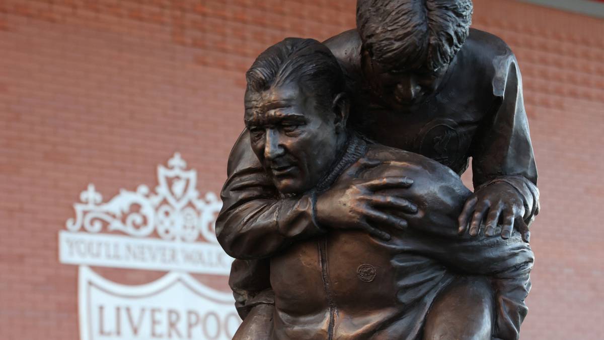 Liverpool Unveil Iconic Paisley Hughes Statue At Anfield As Com Maybe ray's stay at liverpool would have been only a brief one had it not. liverpool unveil iconic paisley hughes