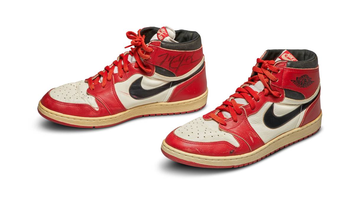 First Air Jordan sneakers sold for 