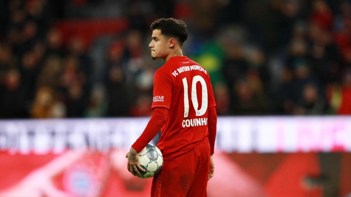 coutinho jersey number