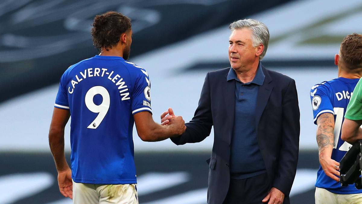 Premier League Everton Ancelotti Wins Manager Of The Month After Calvert Lewin Award As Com