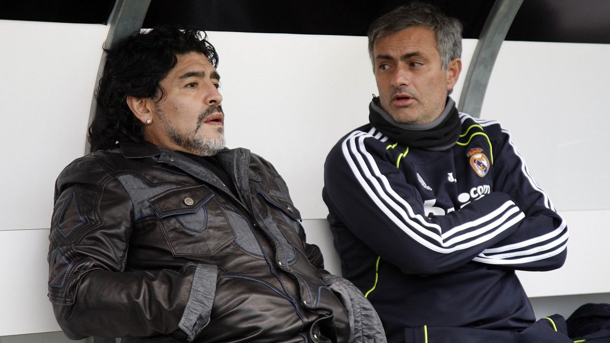 Mourinho on Maradona: "The world will never forget him" - AS.com
