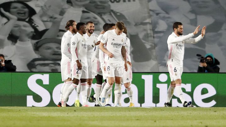 Real Madrid 3 1 Atalanta 4 1 Goals Result Summary Champions League 2020 21 As Com