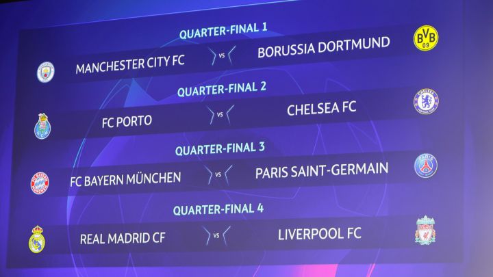 Champions League And Europa League Draws Quarter And Semi Final Pairings As Com